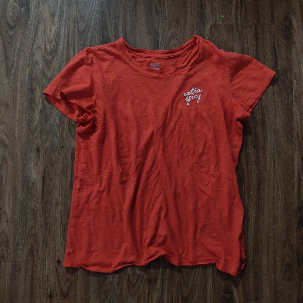 Extra Spicy Pink Victoria Secret Shirt